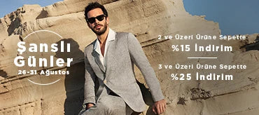 2 Ürün %15 İndirim / 3 Ürün Üzeri %25 İndirim