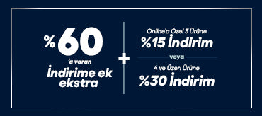 3 Ürüne %15 İndirim & 4 ve Üzeri Ürüne %30 İndirim