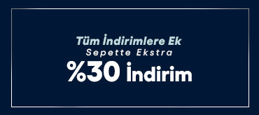 Sepette Ekstra %30 İndirim