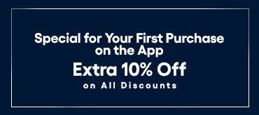 Get an extra 10% discount on your first purchase in the app!