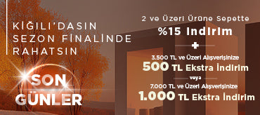 2 Ürün ve Üzeri Sepette %15 İndirime Ek İndirimler