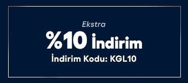 Seçili Ürünlerde Sepette Ekstra %10 İndirim, İndirim Kodu: KGL10