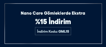 Seçili Nano Care Gömleklerde Ekstra %15 İndirim, GML15