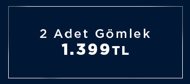 2 Adet Gömlek 1.399 TL