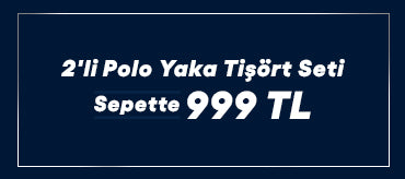 2'li Polo Yaka Tişört Seti 999 TL