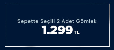2 Adet Gömlek 1.299 TL