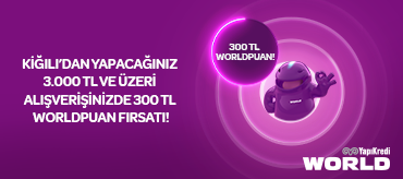 World Mobile Özel Kiğılı’da 6 Taksit