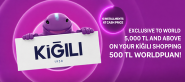 World Mobile Special Offer at Kiğılı: 6 Installments