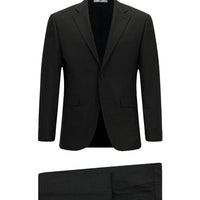 Koyu Füme Düz Takım Elbise