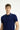 Orta Lacivert Polo Yaka Slim Fit Tişört