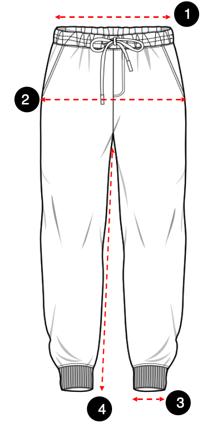 Paça Ribanalı Eşofman Size Guide