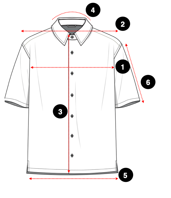 Boxy Fit Gömlek Size Guide