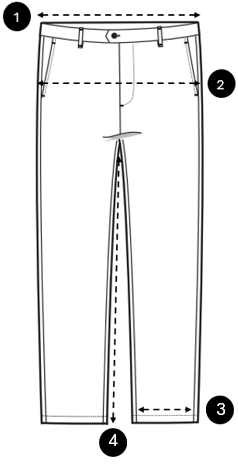 Chino Regular Fit Pantolon Size Guide
