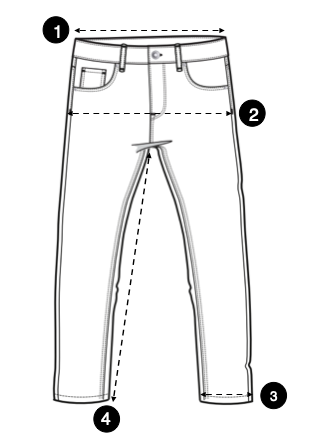 5 Cep Regular Fit Pantolon Size Guide