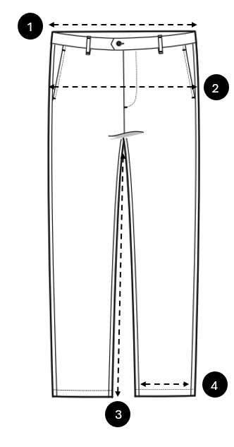 Relaxed Fit-4 Drop Pantolon Size Guide